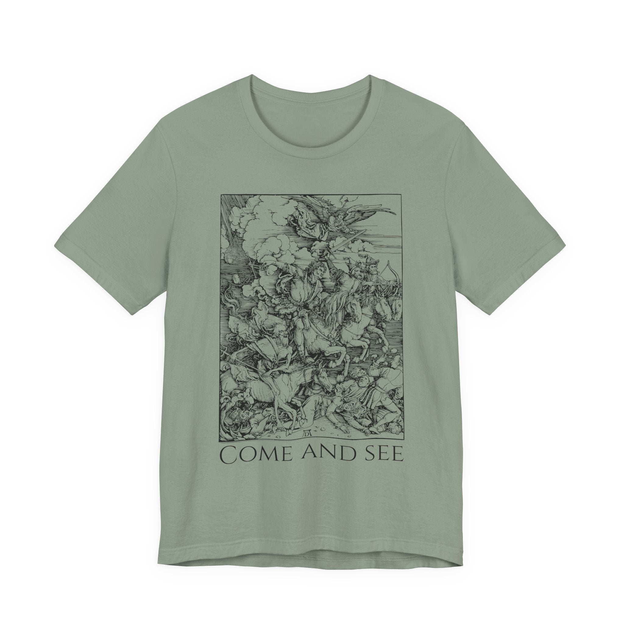 Come And See T-Shirt — Vintage Engraving Graphic Tee